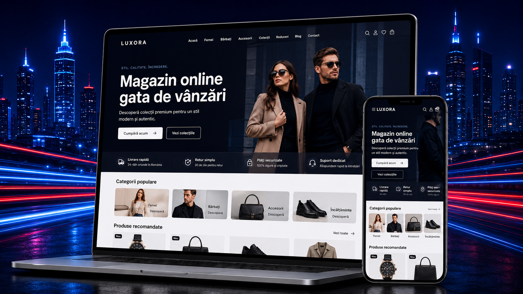 Magazin online — proiect realizat de CSWEB
