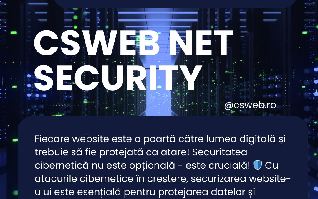 Securitatea website-ului este crucială în era cibernetică. Protejează-ți poarta digitală!